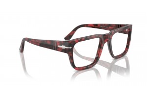 PERSOL PO3348V 1212 Red Havana - demo lencsés szemüveg