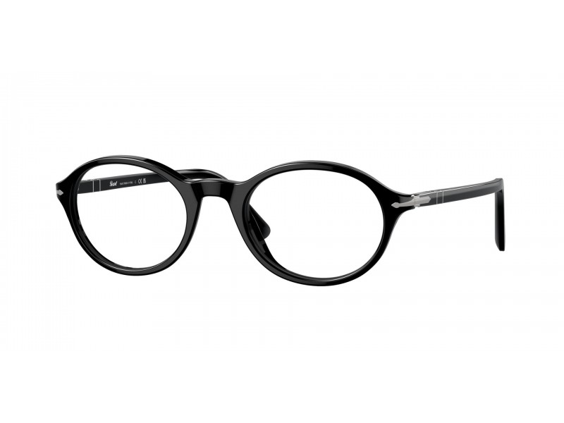 PERSOL PO3351V 95 Black - demo lencsés unisex keret