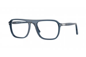 PERSOL PO3359V 1197 JACQUES Transparent Blue Denim DEMO LENS szemüveg