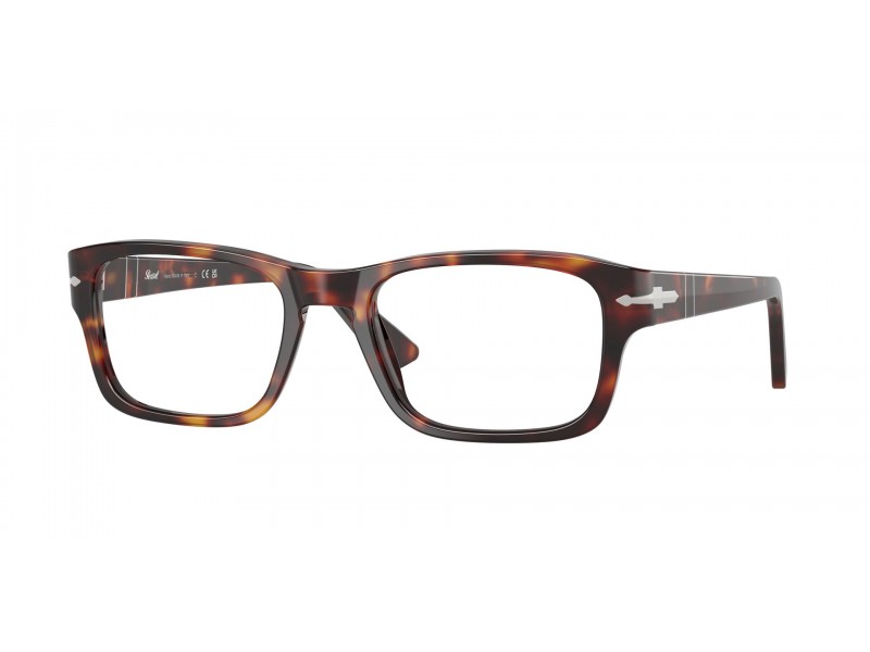 Persol PO3364V 24 Havana férfi szemüveg demo lencsével