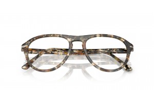 Persol PO3371V 1221 LYNN - Amber Brown / Pirate Black