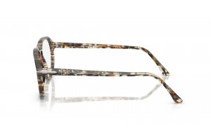 Persol PO3371V 1221 LYNN - Amber Brown / Pirate Black