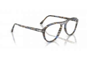 PERSOL PO3371V 1222 LYNN Frost Grey/Nautical Blue