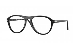 PERSOL PO3371V 95 LYNN fekete szemüveg (demo lencse)