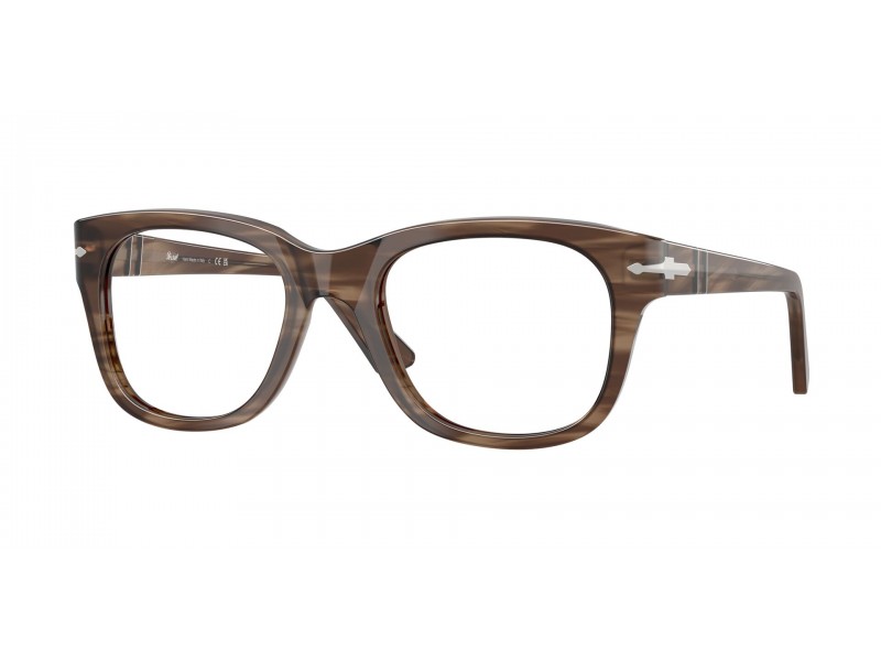 Persol PO3372V 1208 barna csíkos szemüveg