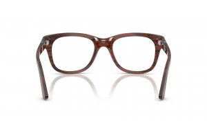 PERSOL PO3372V 1223 csíkos burgundy demo lencse
