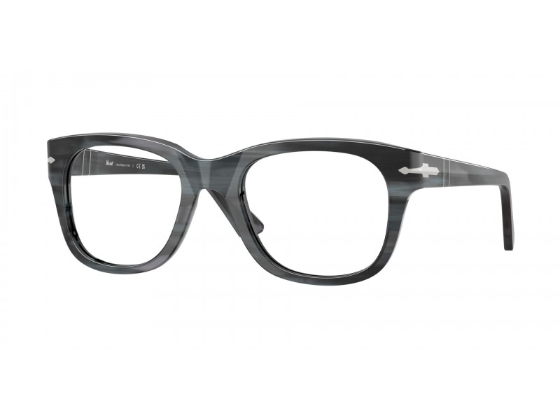 PERSOL PO3372V 1224 Striped Grey keret