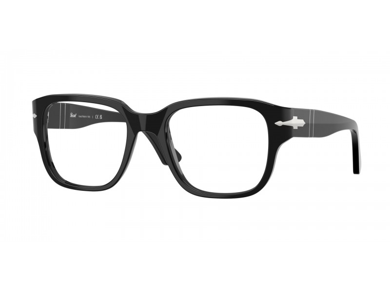 PERSOL PO3374V 95 Black - demo lencsés szemüvegkeret