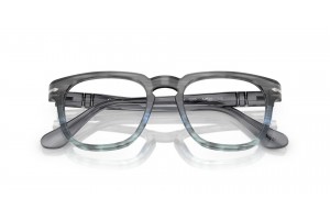 PERSOL PO3376V 1205 – szürke csíkos szemüvegkeret