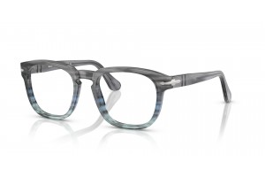 PERSOL PO3376V 1205 – szürke csíkos szemüvegkeret