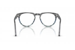 PERSOL PO3377V 1205 — csíkos szürke demo lencsés keret