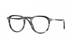 PERSOL PO3387V 1238 PIER csíkos fekete-szürke szemüveg