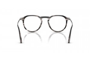 PERSOL PO3387V 1238 PIER csíkos fekete-szürke szemüveg