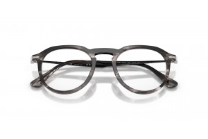 PERSOL PO3387V 1238 PIER csíkos fekete-szürke szemüveg