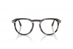 PERSOL PO3387V 1238 PIER csíkos fekete-szürke szemüveg