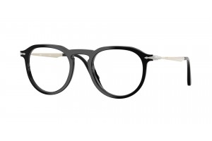PERSOL PO3387V 95 PIER Black Demo Lens szemüveg