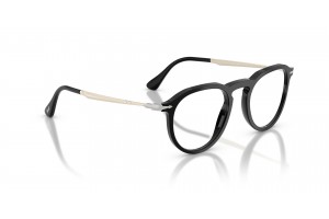 PERSOL PO3387V 95 PIER fekete szemüvegkeret demo lencsével