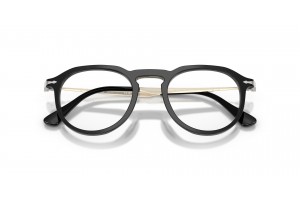 PERSOL PO3387V 95 PIER fekete szemüvegkeret demo lencsével