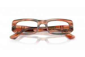 PERSOL PO3388V 1233 piros-zöld csíkos keret
