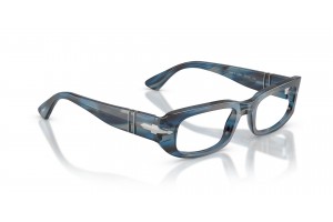 PERSOL PO3388V 1234 – csíkos kék-szürke szemüveg