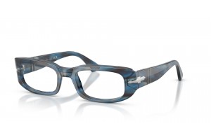 PERSOL PO3388V 1234 – csíkos kék-szürke szemüveg