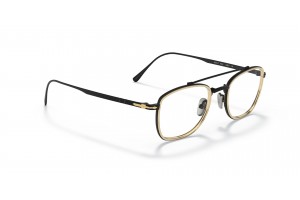 Persol PO5005VT 8008 Black/Gold férfi szemüvegkeret