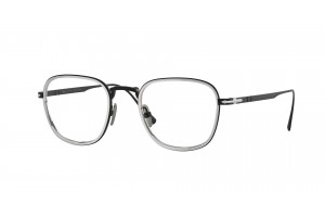 PERSOL PO5007VT 8012 Black/Silver DEMO LENS szemüveg