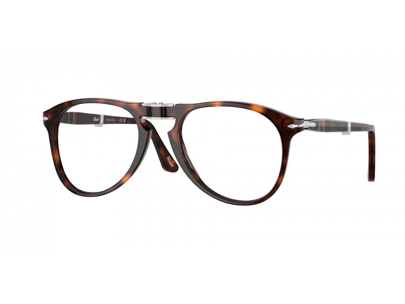 Persol PO9714VM 24 Havana férfi szemüveg (demo lencse)