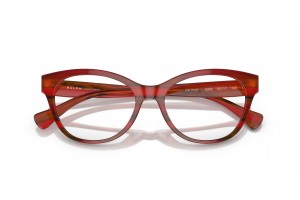 RALPH RA7141 Striped Red Havana női szemüveg