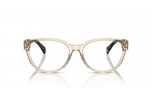 RALPH RA7151 6062 – fényes barna áttetsző női szemüveg
