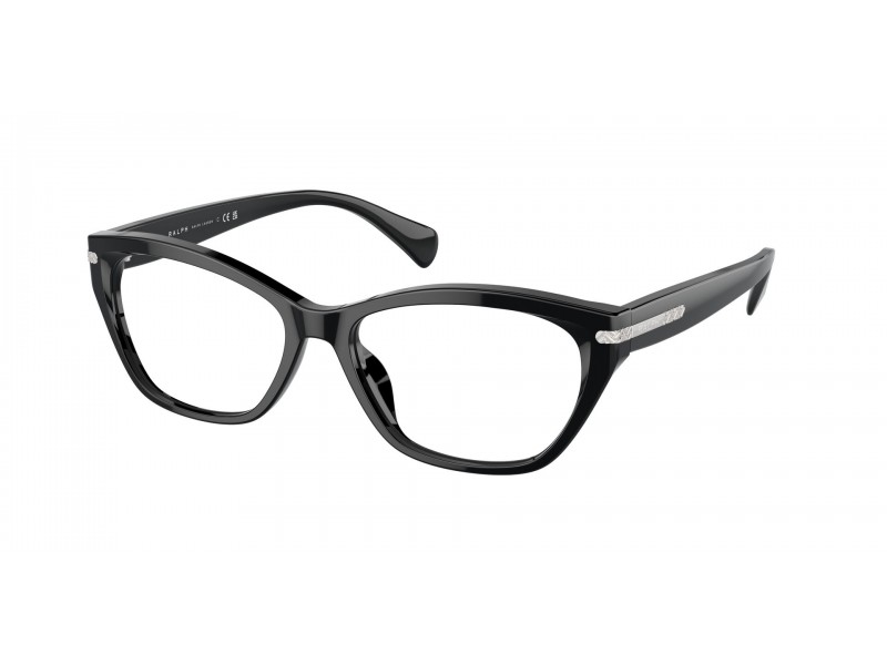 RALPH RA7161U 5001 – fényes fekete női szemüveg
