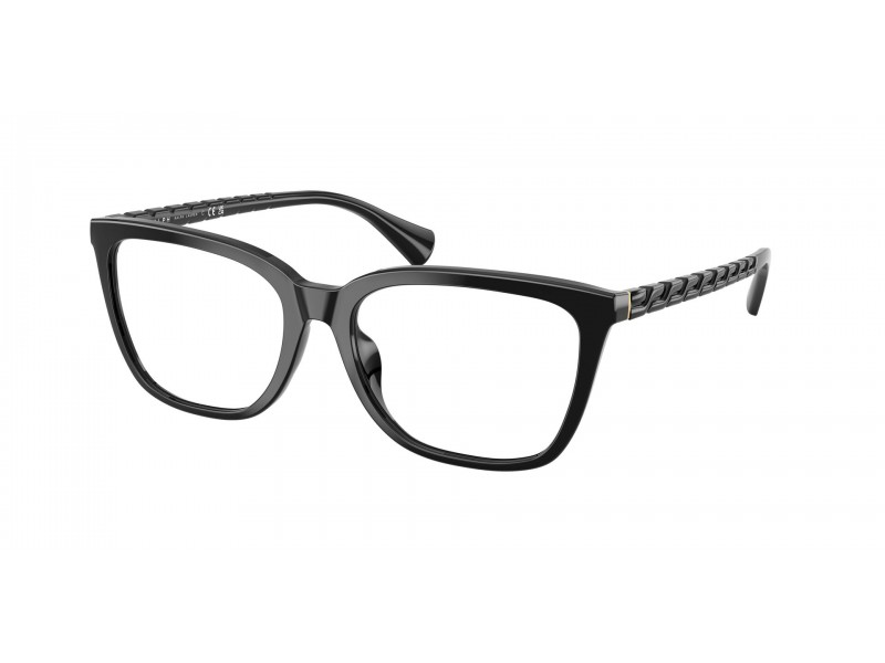 RALPH RA7178U 5001 - fényes fekete női szemüveg