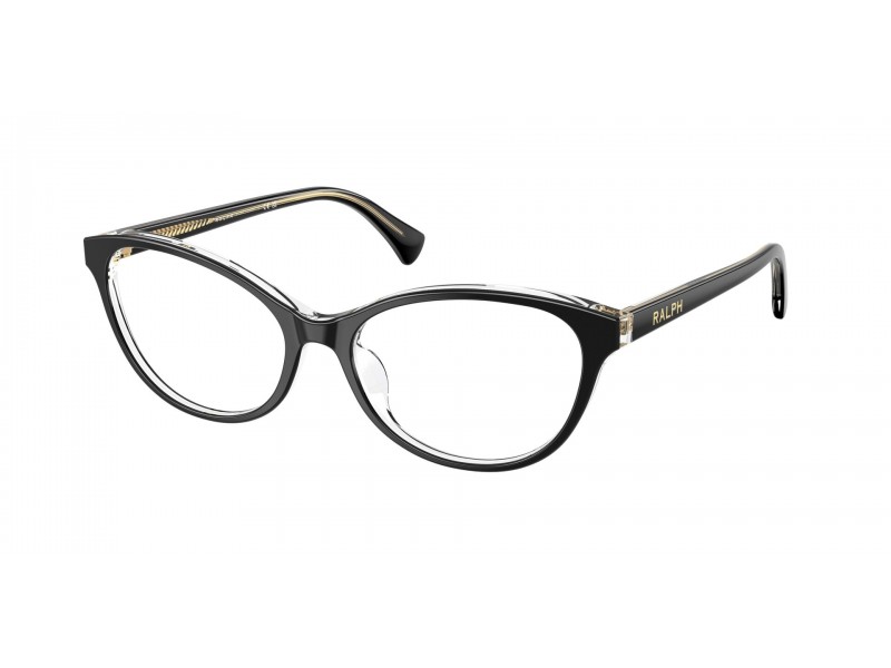 RALPH RA7186U 6297 női szemüveg - fekete áttetsző