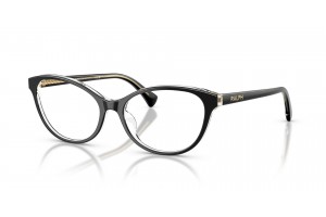 RALPH RA7186U 6297 női szemüveg - fekete áttetsző