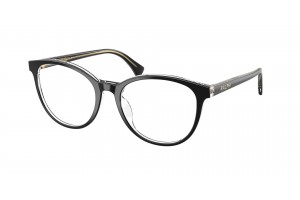 RALPH RA7188U 6297 Shiny Black On Transparent Demo Lens szemüveg
