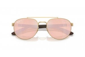 RAY-BAN RB3736CH Arista Gold Orange Mirror Pink napszemüveg