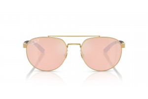 RAY-BAN RB3736CH Arista Gold Orange Mirror Pink napszemüveg