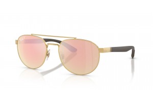RAY-BAN RB3736CH Arista Gold Orange Mirror Pink napszemüveg