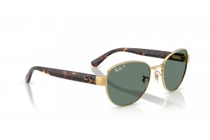 RAY-BAN RB3766CH Arista Gold polarizált szürke