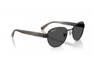 Ray-Ban RB3766CH 002/K8 fekete, polarizált sötétszürke