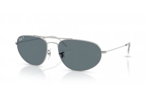 Ray-Ban RB3945 003/3R ezüst keret sötétkék polarizált