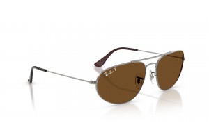RAY-BAN RB3945 004/57 Gunmetal Brown polarizált napszemüveg