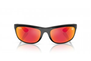 RAY-BAN RB4089 Balorama – fekete szürke-piros tükörlencse