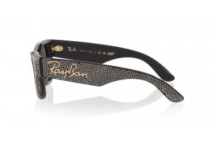 RAY-BAN Wayfarer Puffer RB4940BP fekete strassz