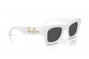 RAY-BAN Wayfarer Puffer RB4940BP – fehér, strassz