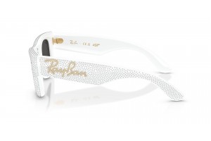 RAY-BAN Wayfarer Puffer RB4940BP – fehér, strassz