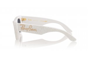 RAY-BAN Wayfarer Puffer RB4940BP – fehér, strassz