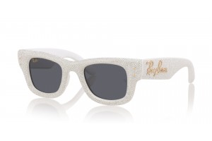 RAY-BAN Wayfarer Puffer RB4940BP – fehér, strassz