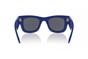 Ray-Ban Wayfarer Puffer RB4940BP kék Strass sötétszürke