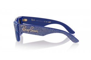 Ray-Ban Wayfarer Puffer RB4940BP kék Strass sötétszürke